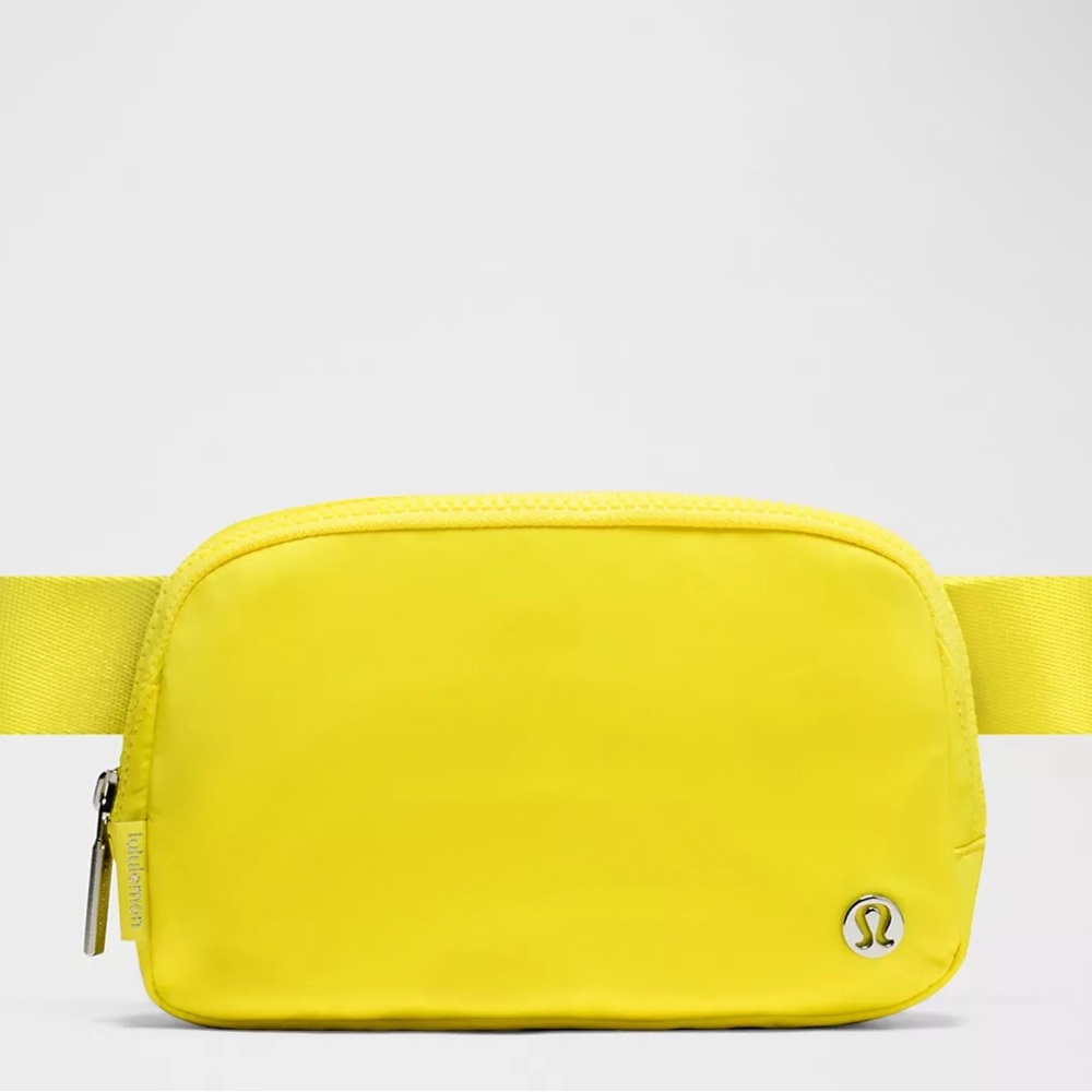 Lululemon Yellow Belt Bag